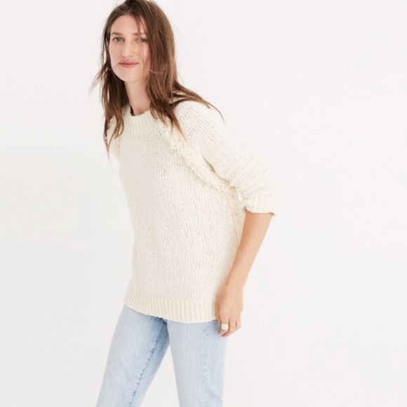 Madewell Sweaters - Madewell Loop-Edge Pull Over Sweater